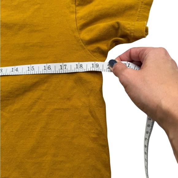 Triple T Brand Women’s Mustard Yellow Africa Print T-Shirt Med 100% Cotton 0093 - Picture 3 of 9